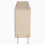 BUFFET 3 PORTAS 1,60 M X 42 CM LINHAS - AREIA/AREIA - Foto 5