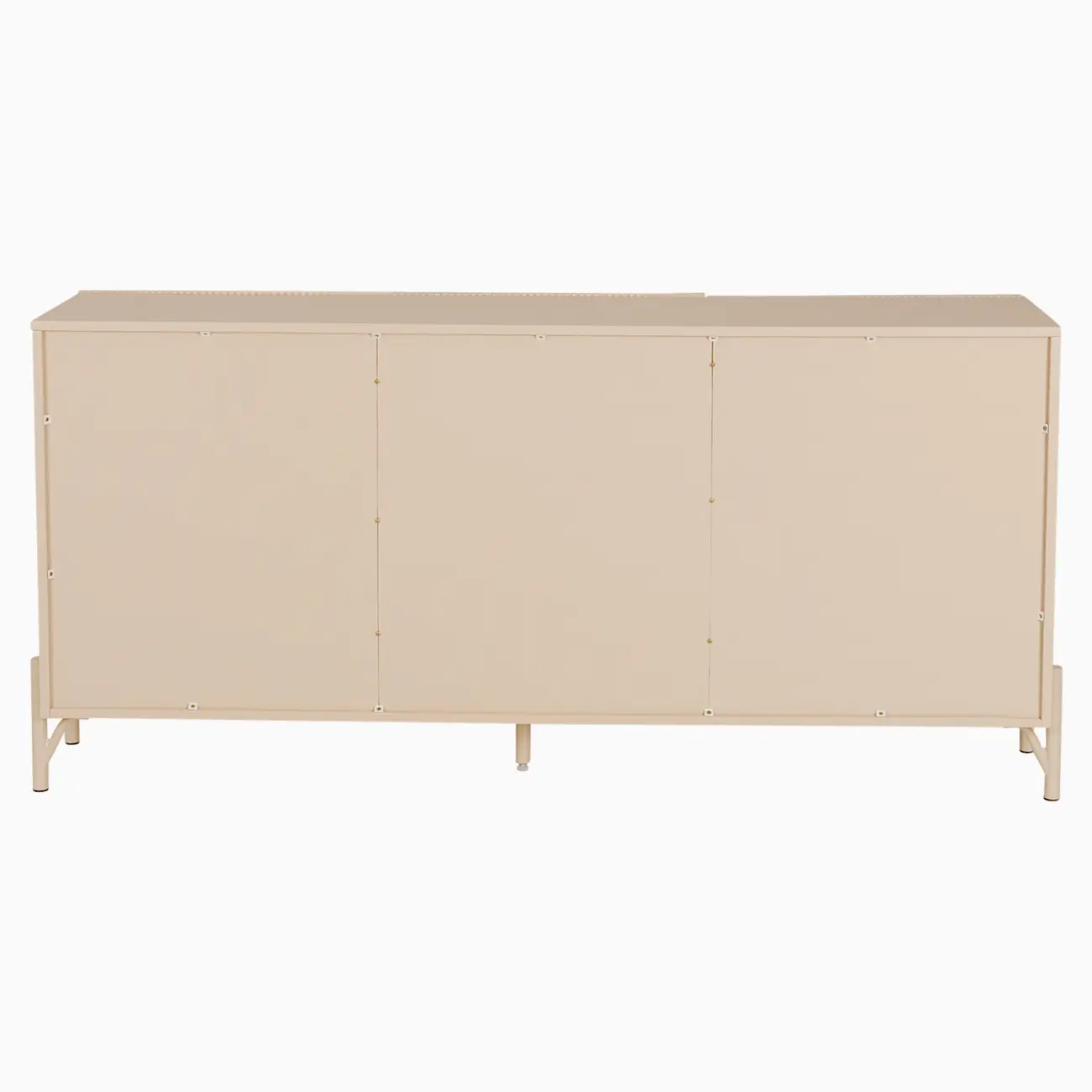BUFFET 3 PORTAS 1,60 M X 42 CM LINHAS - AREIA/AREIA - Foto 6
