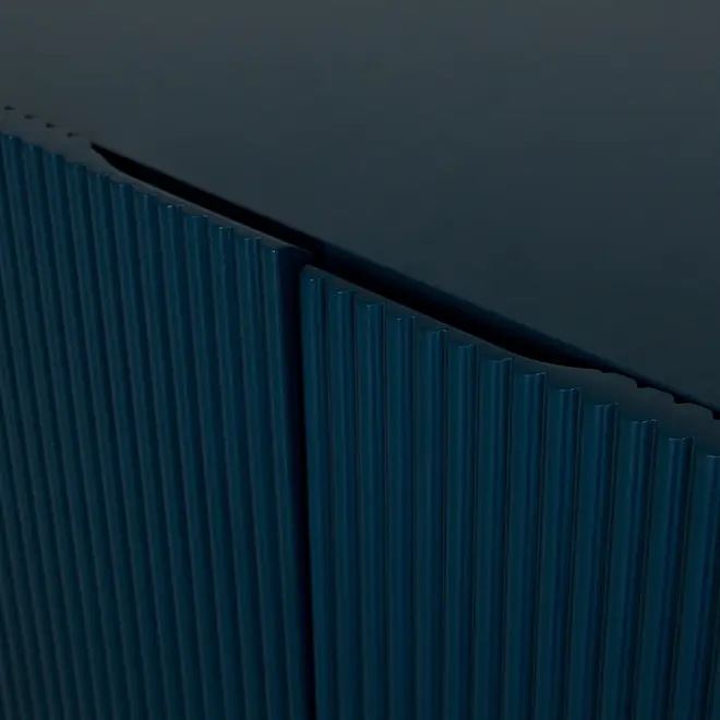 RACK 3 PORTAS 1,60 M X 41 CM LINHAS - GALAXY BLUE/GALAXY BLUE - Foto 8