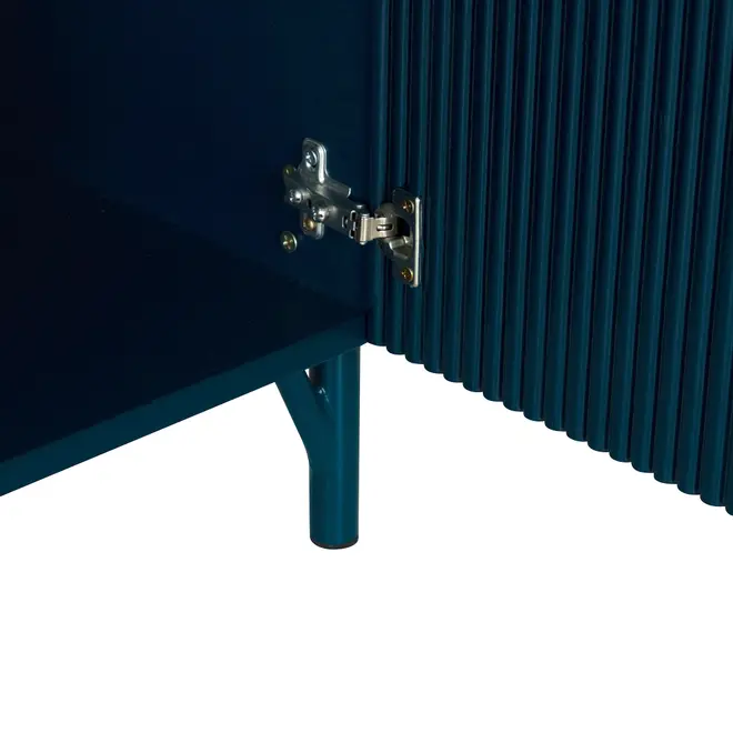 RACK 3 PORTAS 1,60 M X 41 CM LINHAS - GALAXY BLUE/GALAXY BLUE - Foto 9
