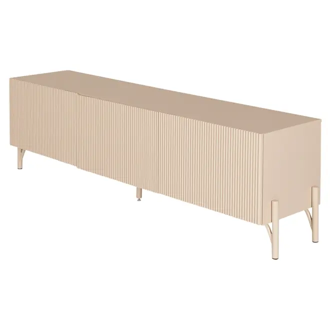 RACK 3 PORTAS 1,60 M X 41 CM LINHAS - AREIA/AREIA - Foto 2