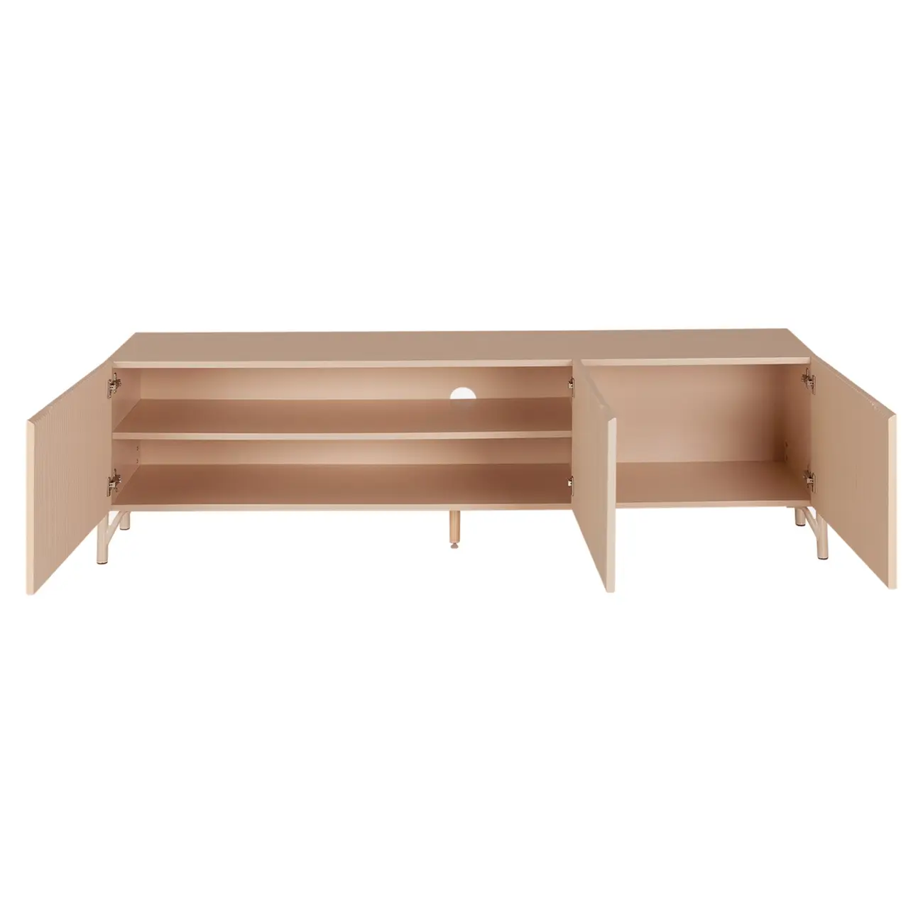 RACK 3 PORTAS 1,60 M X 41 CM LINHAS - AREIA/AREIA - Foto 3