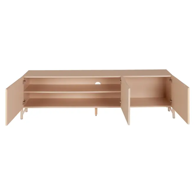 RACK 3 PORTAS 1,60 M X 41 CM LINHAS - AREIA/AREIA - Foto 3