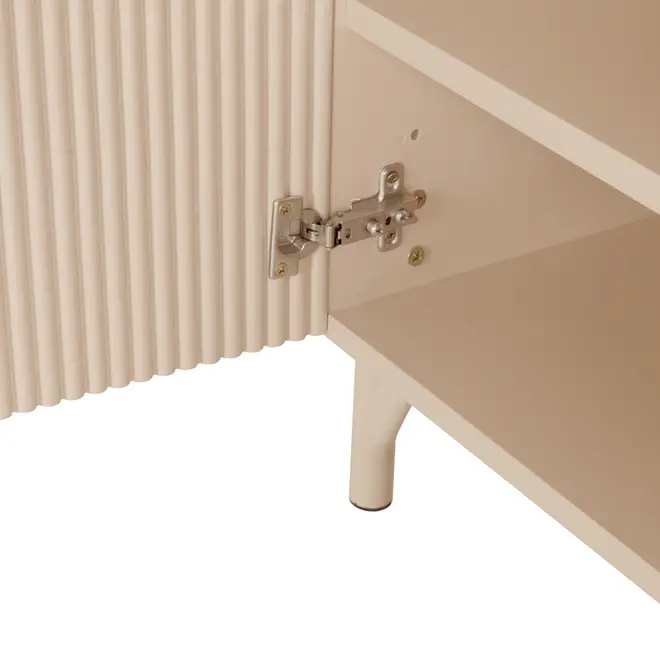 RACK 3 PORTAS 1,60 M X 41 CM LINHAS - AREIA/AREIA - Foto 7