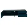 RACK 1 PORTA/2 GAVETAS 1,60 M X 41 CM LINHAS - GALAXY BLUE/GALAXY BLUE - Foto 3