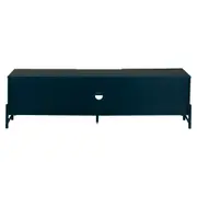 RACK 1 PORTA/2 GAVETAS 1,60 M X 41 CM LINHAS - GALAXY BLUE/GALAXY BLUE - Foto 6