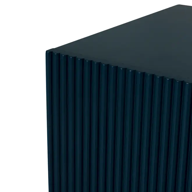 RACK 1 PORTA/2 GAVETAS 1,60 M X 41 CM LINHAS - GALAXY BLUE/GALAXY BLUE - Foto 7