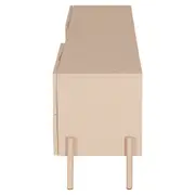RACK 1 PORTA/2 GAVETAS 1,60 M X 41 CM LINHAS - AREIA/AREIA - Foto 5
