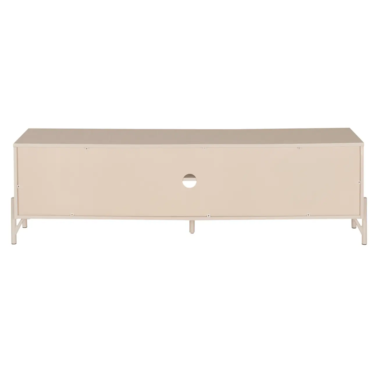 RACK 1 PORTA/2 GAVETAS 1,60 M X 41 CM LINHAS - AREIA/AREIA - Foto 6