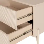 RACK 1 PORTA/2 GAVETAS 1,60 M X 41 CM LINHAS - AREIA/AREIA - Foto 7