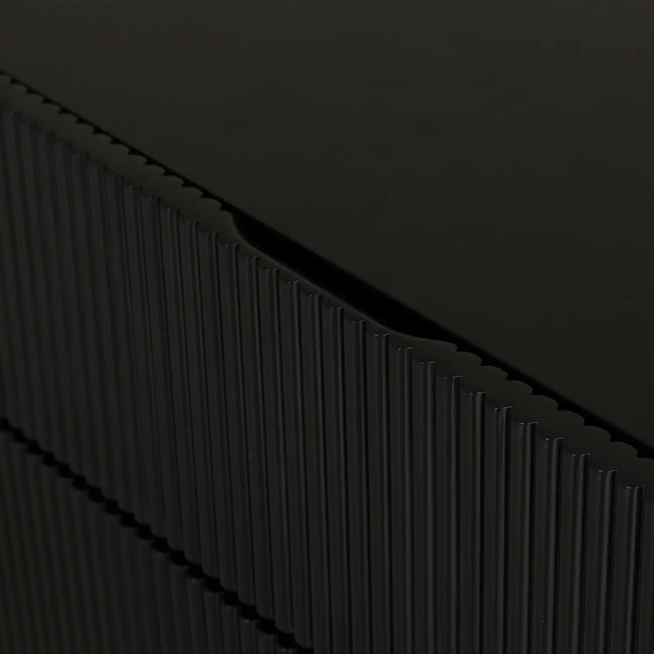 RACK 1 PORTA/2 GAVETAS 1,60 M X 41 CM LINHAS - PRETO/PRETO - Foto 10