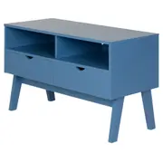 RACK 2 GAVETAS 90 CM X 38 CM CRAB - ZIMBRO - Foto 2