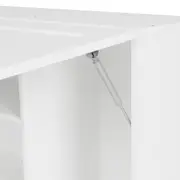 ARMÁRIO DE COZINHA AÉREO 1,20 M 1 PORTA BASCULANTE LOGBOX - BRANCO - Foto 8