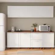 ARMÁRIO DE COZINHA AÉREO 1,20 M 1 PORTA BASCULANTE LOGBOX - BRANCO - Foto 12