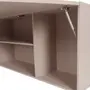 ARMÁRIO DE COZINHA AÉREO 1,20 M 1 PORTA BASCULANTE LOGBOX - CAMELO - Foto 6