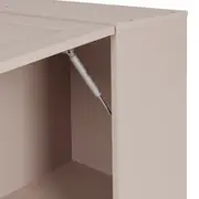 ARMÁRIO DE COZINHA AÉREO 1,20 M 1 PORTA BASCULANTE LOGBOX - CAMELO - Foto 7
