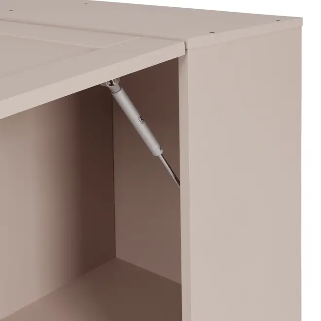 ARMÁRIO DE COZINHA AÉREO 1,20 M 1 PORTA BASCULANTE LOGBOX - CAMELO - Foto 7