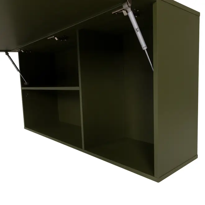 ARMÁRIO DE COZINHA AÉREO 1,20 M 1 PORTA BASCULANTE LOGBOX - MUSGO - Foto 8