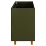 ARMÁRIO DE COZINHA INFERIOR 1,20 M 2 PORTAS LOGBOX - MUSGO/NOZES - Foto 5