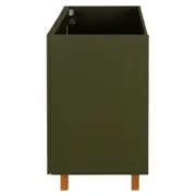 ARMÁRIO DE COZINHA INFERIOR 1,20 M 2 PORTAS LOGBOX - MUSGO/NOZES - Foto 5