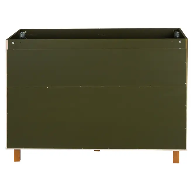 ARMÁRIO DE COZINHA INFERIOR 1,20 M 2 PORTAS LOGBOX - MUSGO/NOZES - Foto 9
