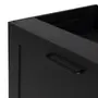 GAVETEIRO PARA COZINHA 60 CM 3 GAVETAS LOGBOX - PRETO/NOZES - Foto 7