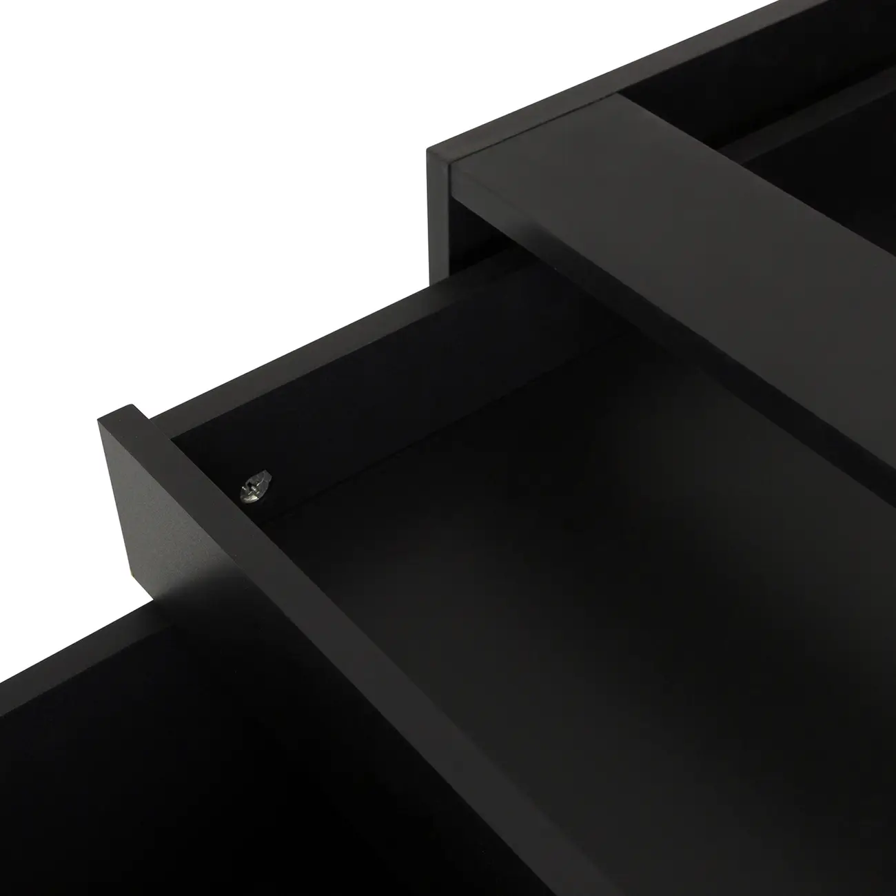 GAVETEIRO PARA COZINHA 60 CM 3 GAVETAS LOGBOX - PRETO/NOZES - Foto 8