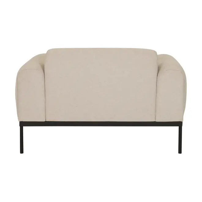 POLTRONA WOLKE - CINZA CLARO/PRETO - Foto 4