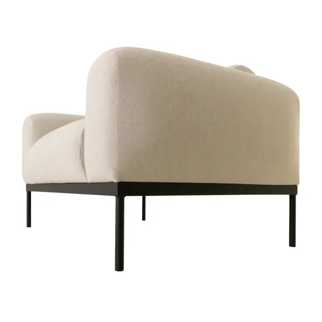 POLTRONA WOLKE - CINZA CLARO/PRETO - Foto 7