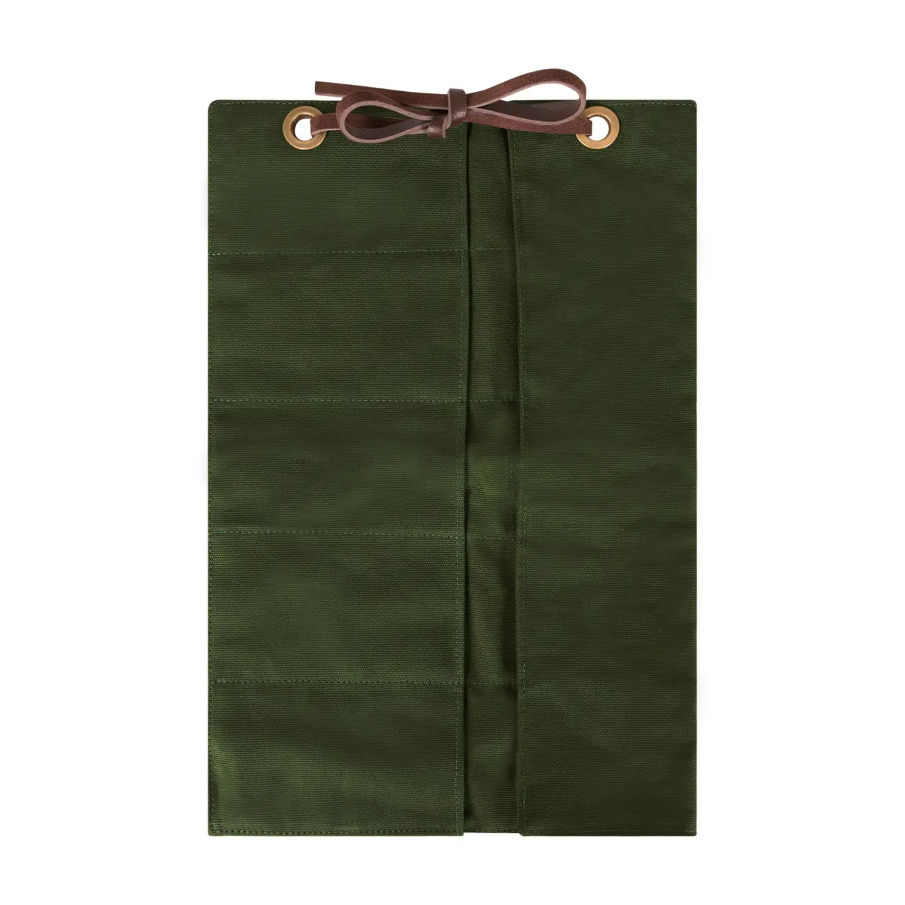 ESTOJO PARA FERRAMENTAS BROMÉLIA - VERDE ESCURO/MARROM - Foto 2