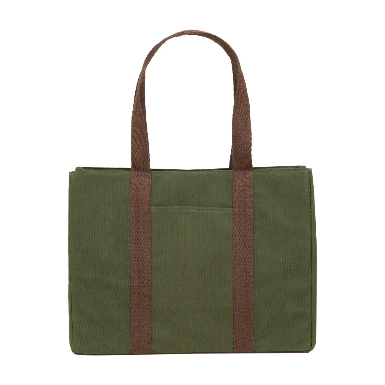 BOLSA PARA FERRAMENTAS BROMÉLIA - VERDE ESCURO/MARROM - Foto 1