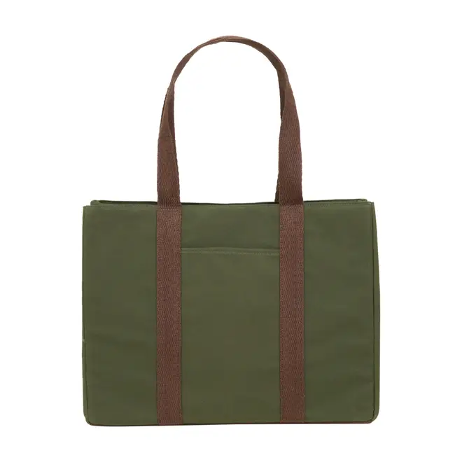 BOLSA PARA FERRAMENTAS BROMÉLIA - VERDE ESCURO/MARROM - Foto 1