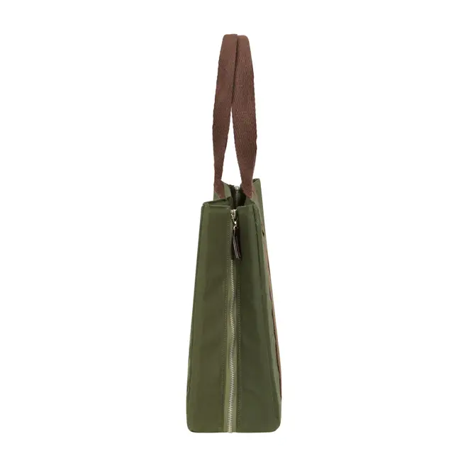 BOLSA PARA FERRAMENTAS BROMÉLIA - VERDE ESCURO/MARROM - Foto 3