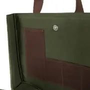 BOLSA PARA FERRAMENTAS BROMÉLIA - VERDE ESCURO/MARROM - Foto 5