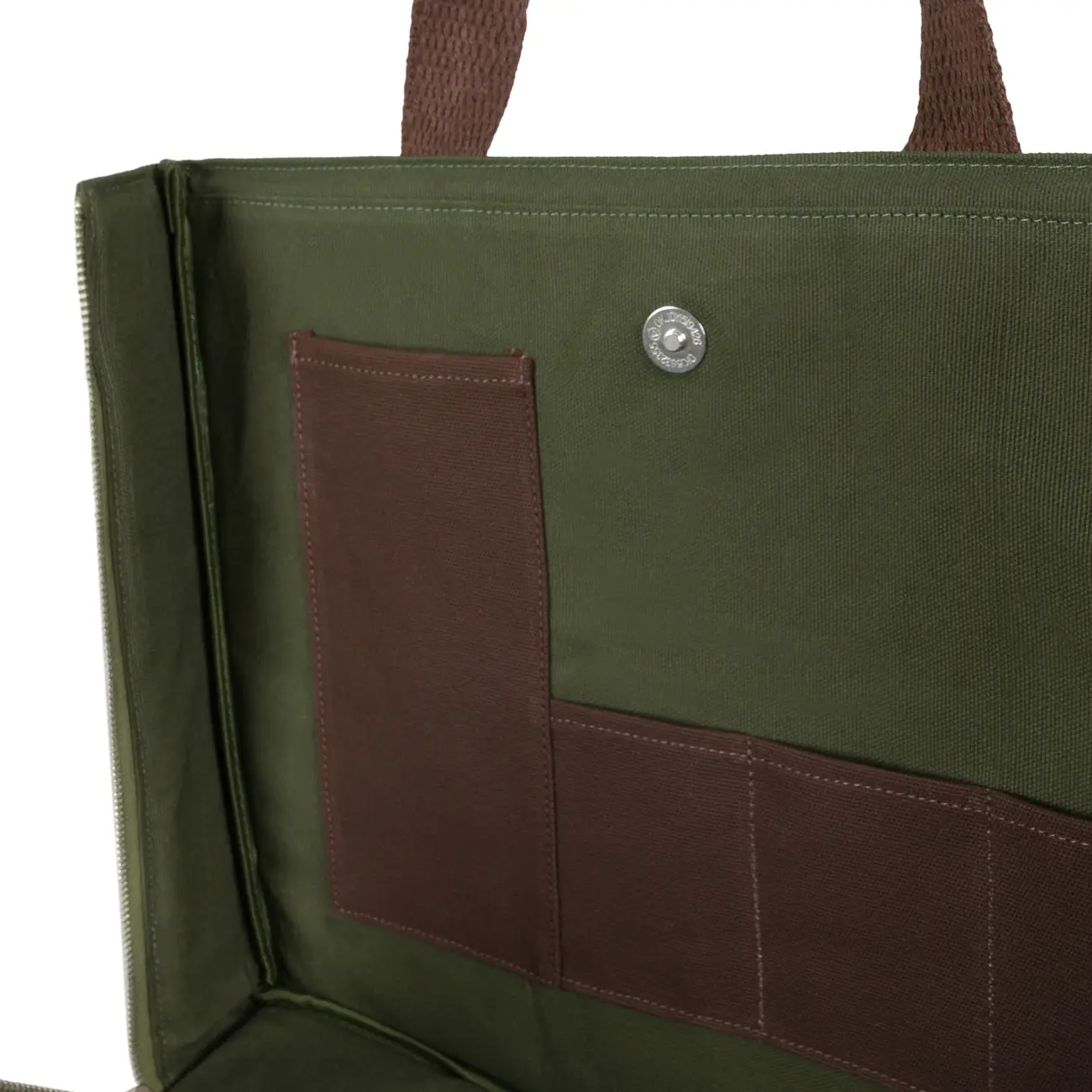 BOLSA PARA FERRAMENTAS BROMÉLIA - VERDE ESCURO/MARROM - Foto 5