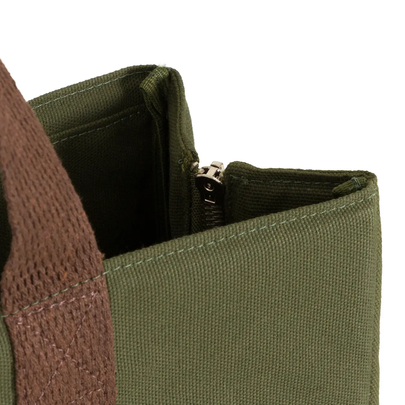 BOLSA PARA FERRAMENTAS BROMÉLIA - VERDE ESCURO/MARROM - Foto 8