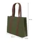 BOLSA PARA FERRAMENTAS BROMÉLIA - VERDE ESCURO/MARROM - Foto 10