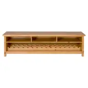 RACK/ADEGA 1,80 M X 40 CM PETRÓPOLIS - AMÊNDOA - Foto 1