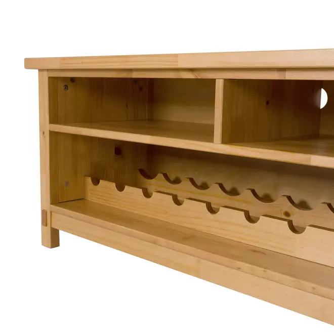 RACK/ADEGA 1,80 M X 40 CM PETRÓPOLIS - AMÊNDOA - Foto 6