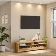 RACK/ADEGA 1,80 M X 40 CM PETRÓPOLIS - AMÊNDOA - Foto 8