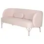 SOFÁ 2 LUGARES NORDIC - QUARTZO ROSA/QUARTZO ROSA - Foto 2