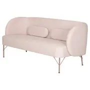 SOFÁ 2 LUGARES NORDIC - QUARTZO ROSA/QUARTZO ROSA - Foto 2