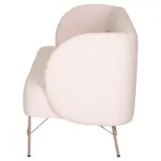 SOFÁ 2 LUGARES NORDIC - QUARTZO ROSA/QUARTZO ROSA - Foto 3