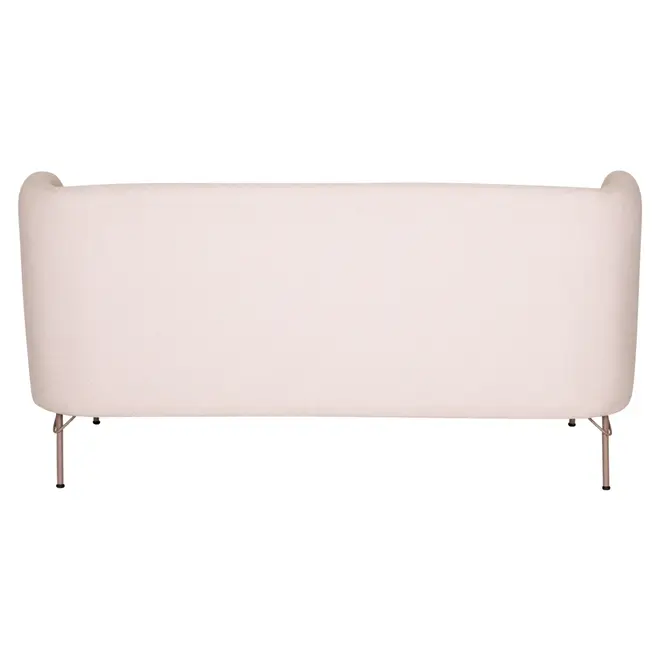 SOFÁ 2 LUGARES NORDIC - QUARTZO ROSA/QUARTZO ROSA - Foto 4