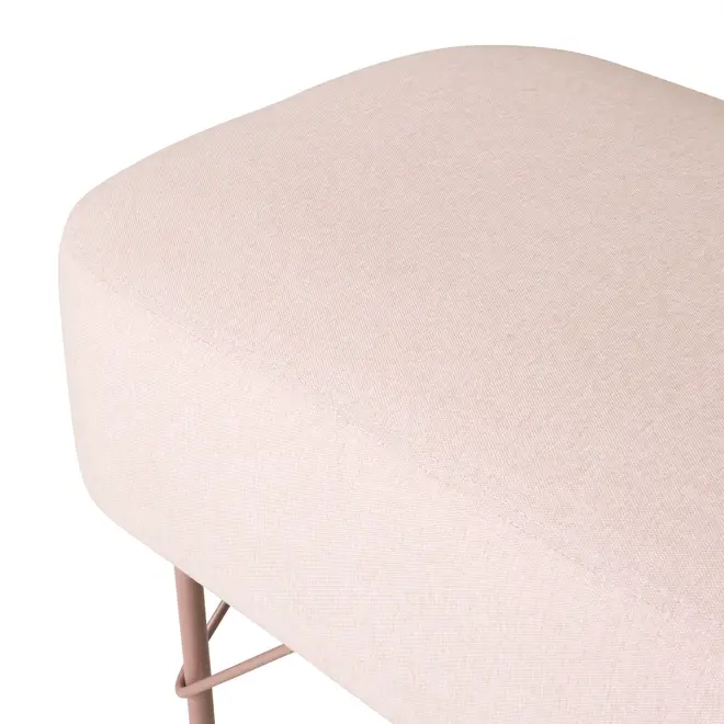 PUFF NORDIC - QUARTZO ROSA/QUARTZO ROSA - Foto 4