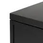 CÔMODA 3 GAVETAS 1,02 M X 42 CM PAMPA - EBANIZADO/PRETO - Foto 9
