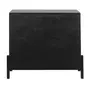CÔMODA 3 GAVETAS 1,02 M X 42 CM PAMPA - EBANIZADO/PRETO - Foto 10