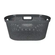CESTO OVAL 58 CM X 37 CM X 26 CM SLAG - KONKRET - Foto 1