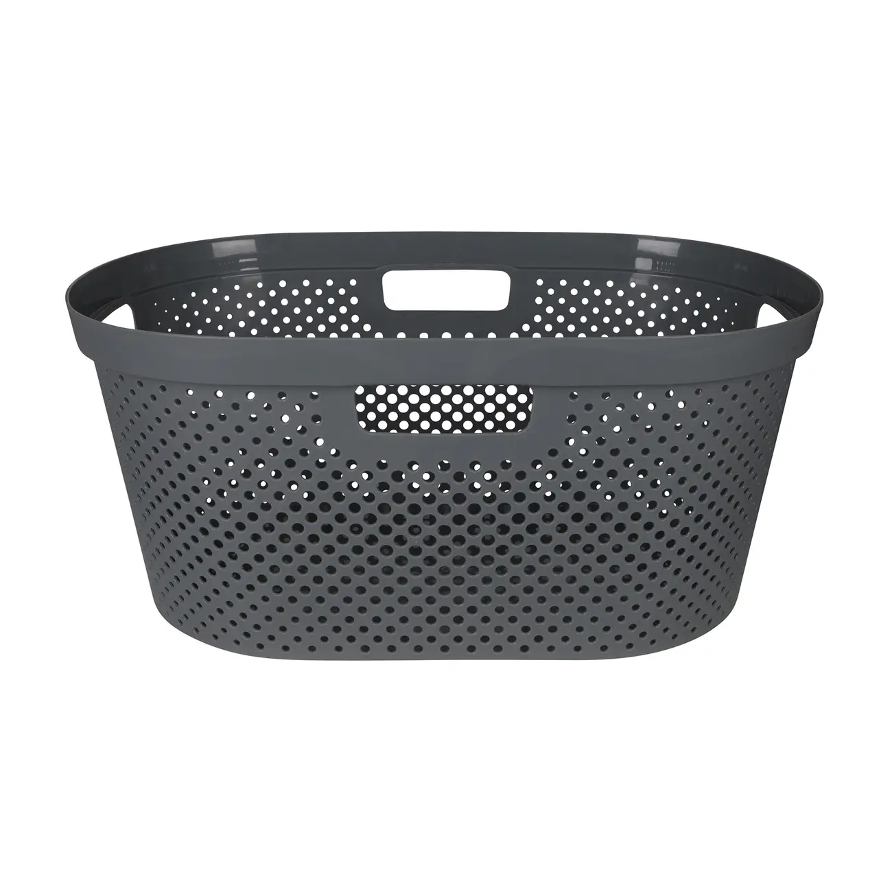 CESTO OVAL 58 CM X 37 CM X 26 CM SLAG - KONKRET - Foto 1