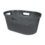 CESTO OVAL 58 CM X 37 CM X 26 CM SLAG - KONKRET - Foto 2